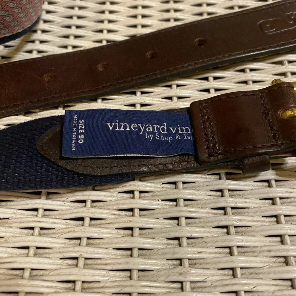 Vineyard Vines Club Belt Size 40